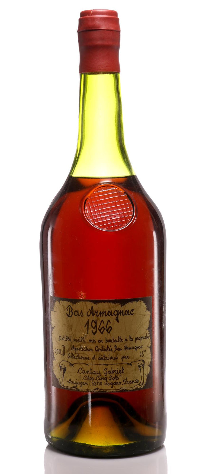 1966 Cantau Armagnac Clos des Cinq Sols - Magnum 1.5L - Slijterij Rue Pinard 