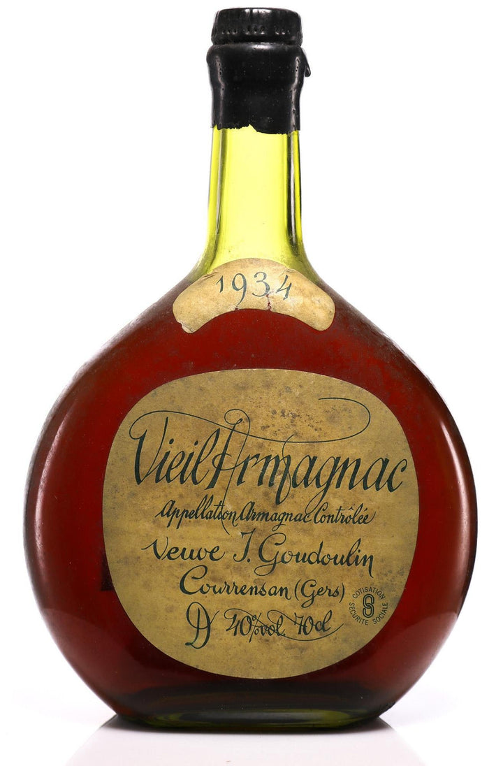 1934 Veuve J. Goudoulin Vintage Armagnac - Slijterij Rue Pinard 