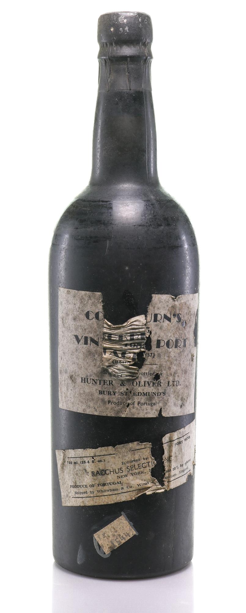 Cockburn 1955 Vintage Port - Hunter & Oliver Gebotteld 1957 - Slijterij Rue Pinard 