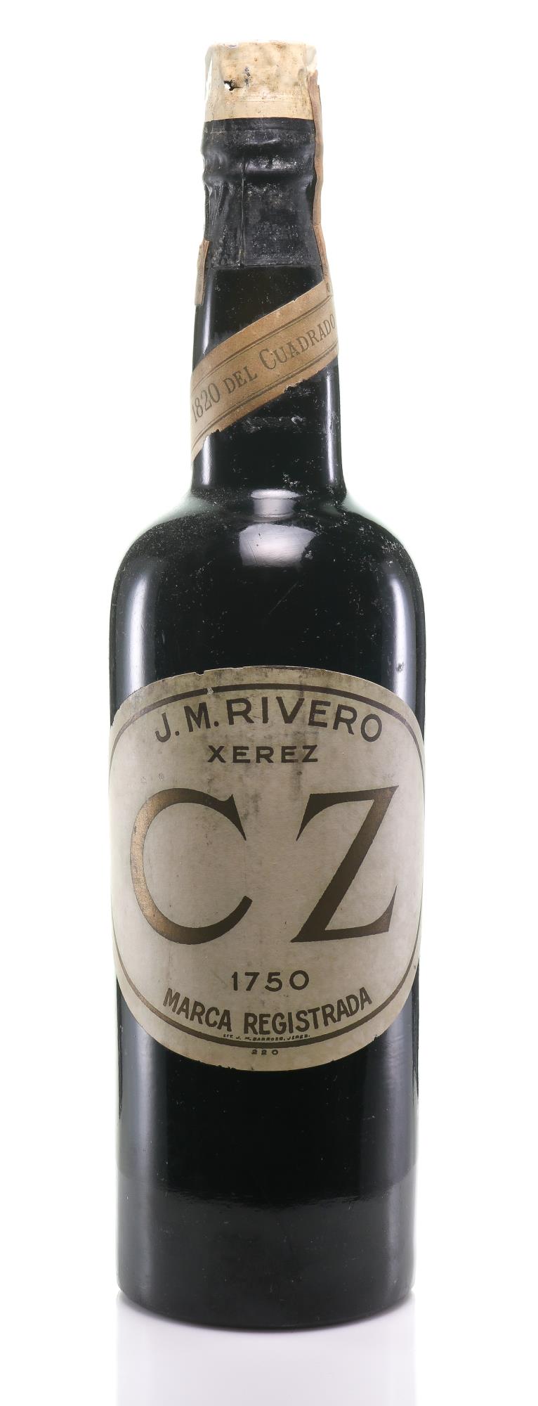 1820 Rivero, J.M. Sherry CZ NV - Slijterij Rue Pinard 