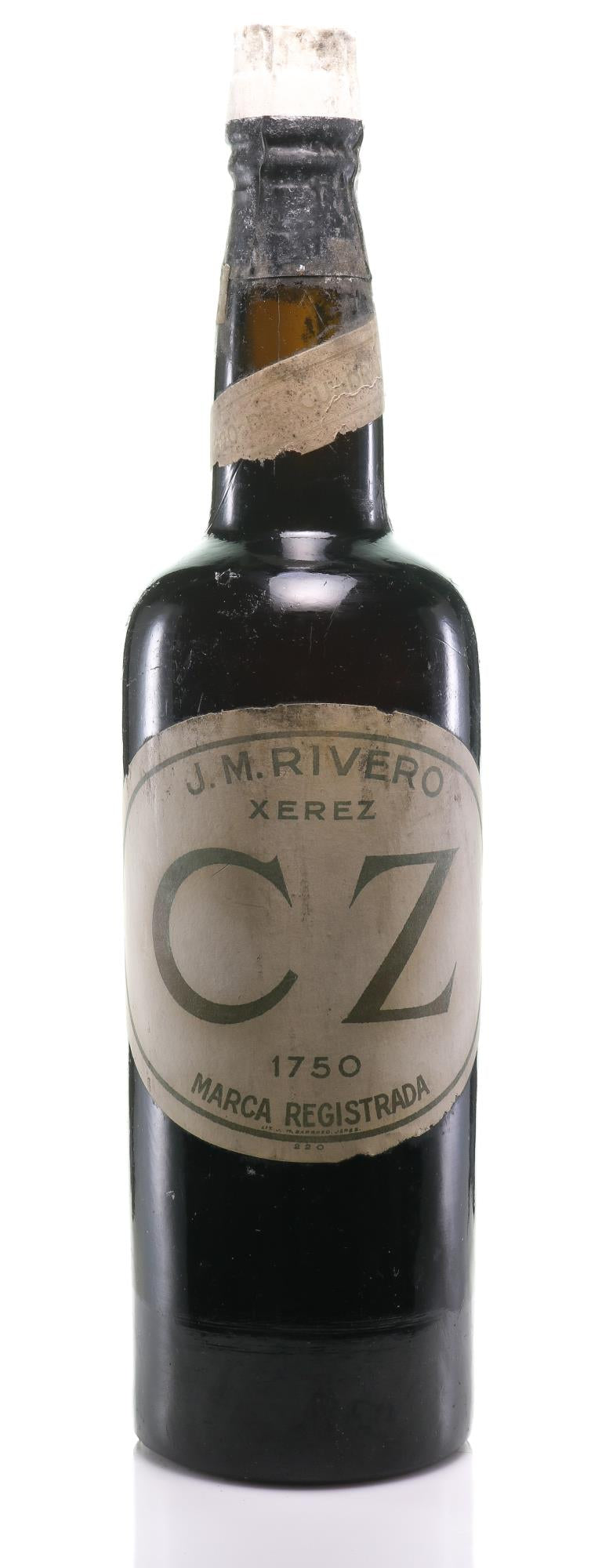 1820 Rivero J.M. Sherry CZ NV - A Rich Tradition in Every Sip - Rue Pinard