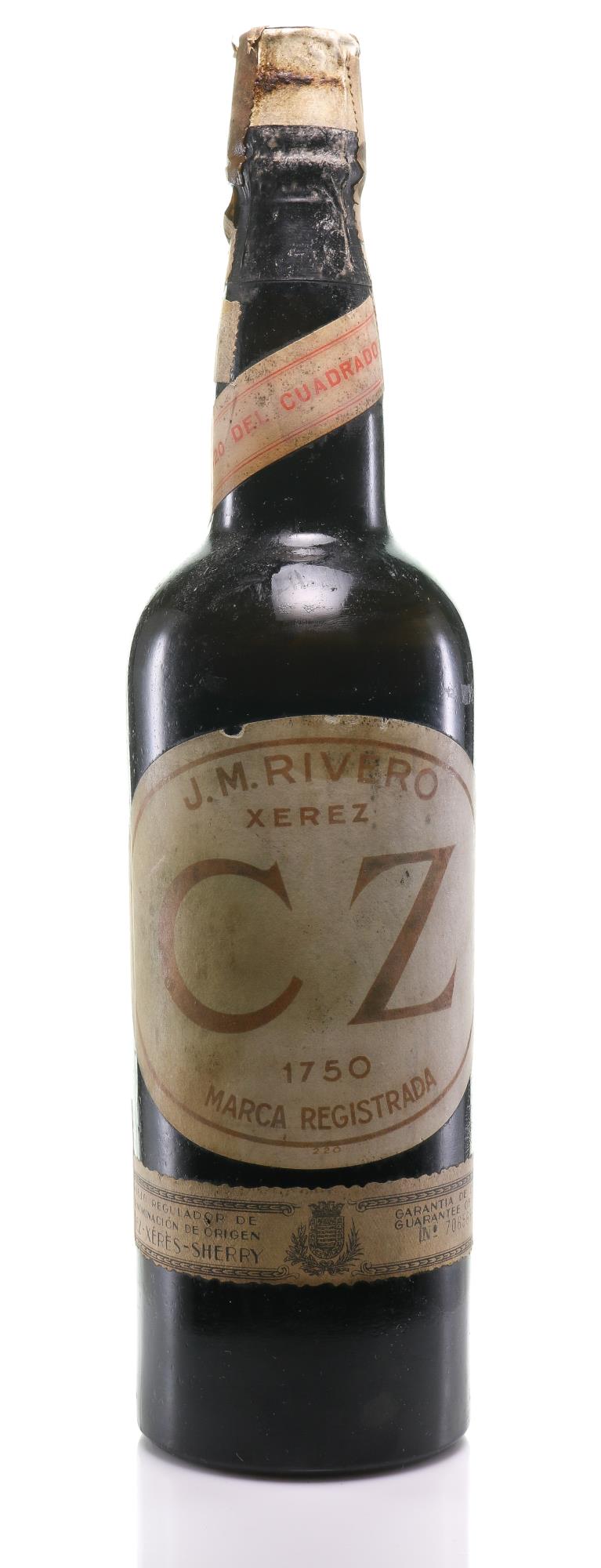 Rivero, J.M. Limited Edition Sherry 1820 - Rue Pinard