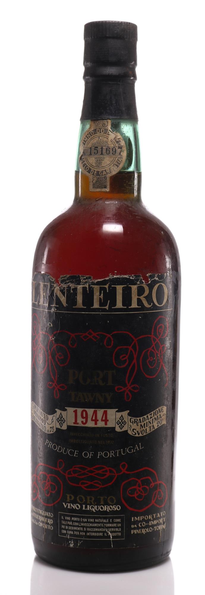 Lenteiro Tawny Port 1944 Vintage - Rue Pinard
