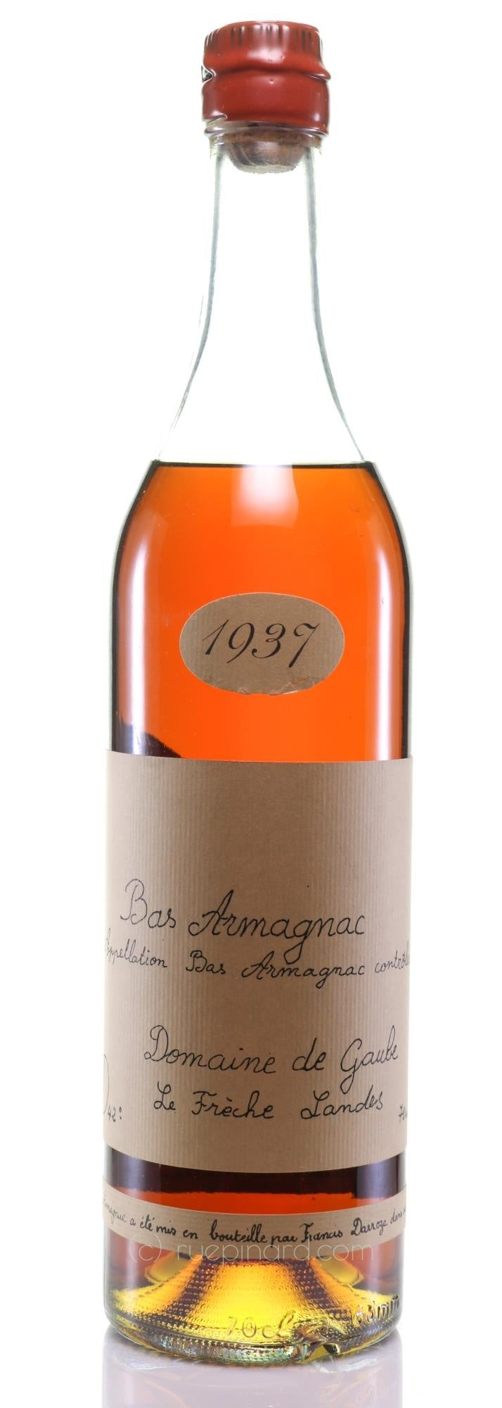 Darroze Domaine de Gaule 1937 Armagnac Vintage 1985 - Rue Pinard