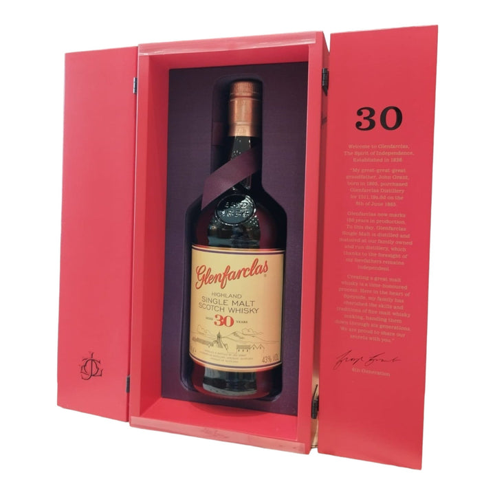 Glenfarclas 30 Year Old Single Malt Scotch Whisky - Rue Pinard