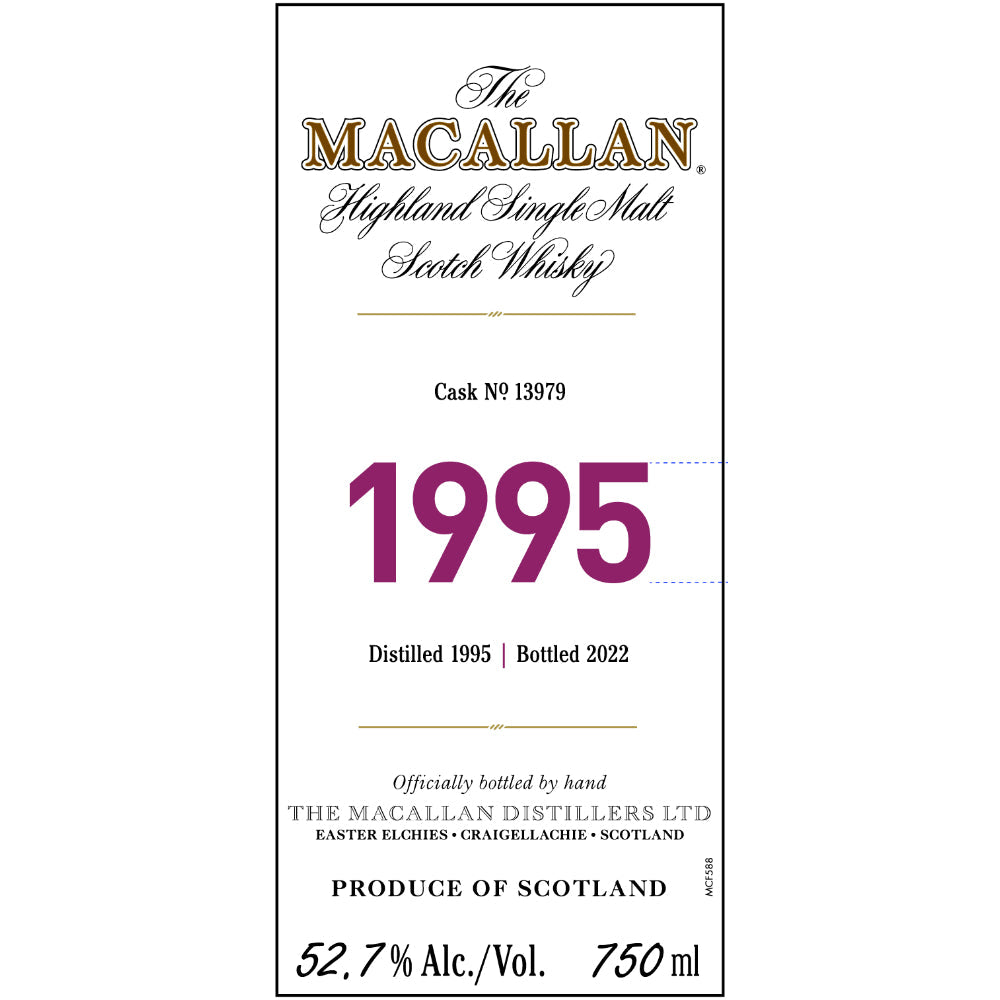 Macallan Fine & Rare Collection 1995 - Slijterij Rue Pinard 