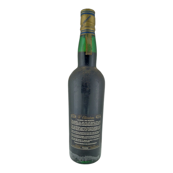 1900 D'Oliveiras Moscatel - Madeira