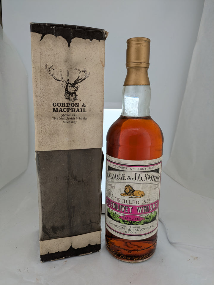 Glenlivet 1956 Gordon & MacPhail Single Malt Scotch Whisky