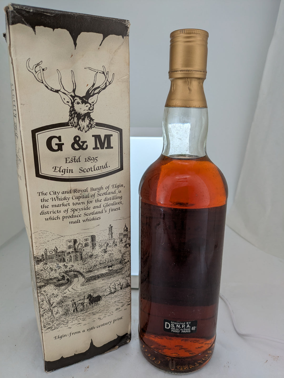 Glenlivet 1956 Gordon & MacPhail Single Malt Scotch Whisky