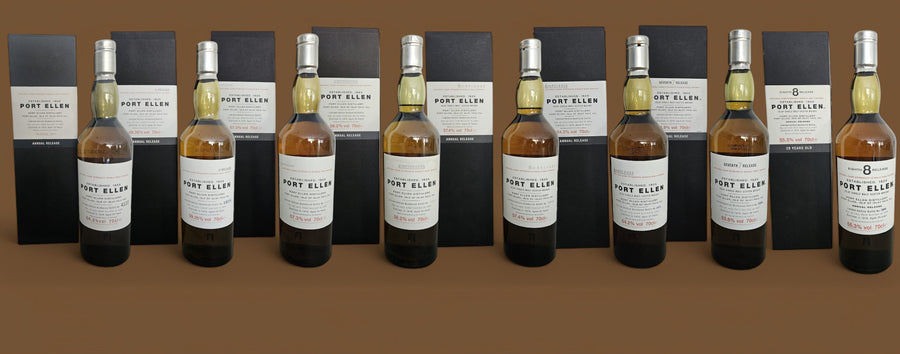 Port Ellen 17 Releases Single Malt Scotch 2001-2017 - Slijterij Rue Pinard 