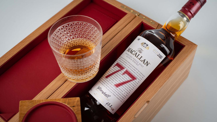 De Macallan 'The Red Collection' 77 Year Old - Slijterij Rue Pinard 