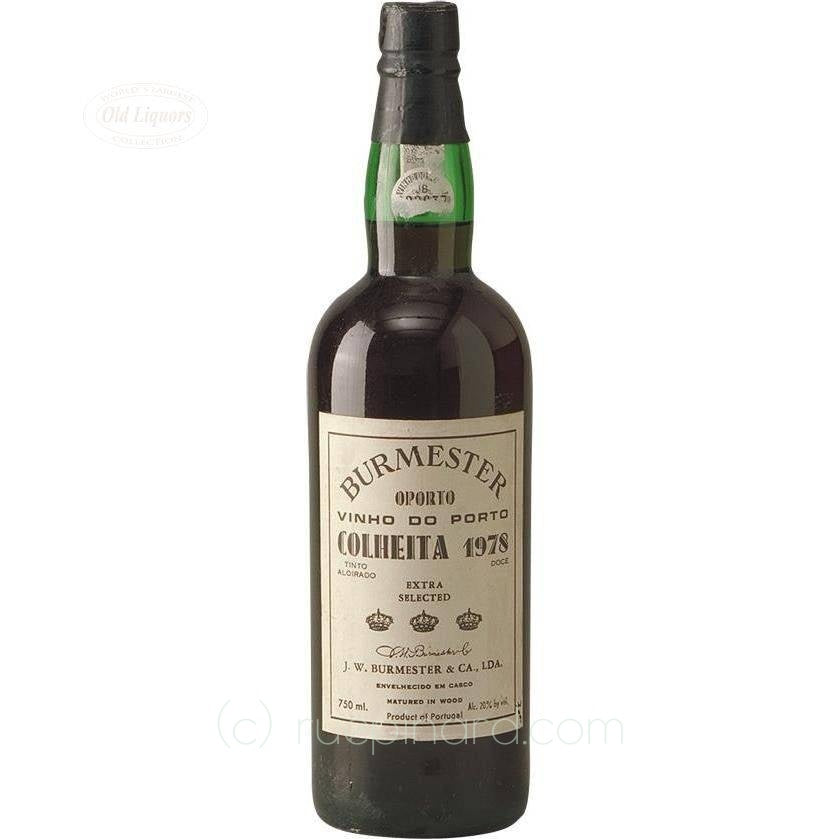 1978 Burmester & Co J.W. Colheita Port - Extra Selected - Rue Pinard