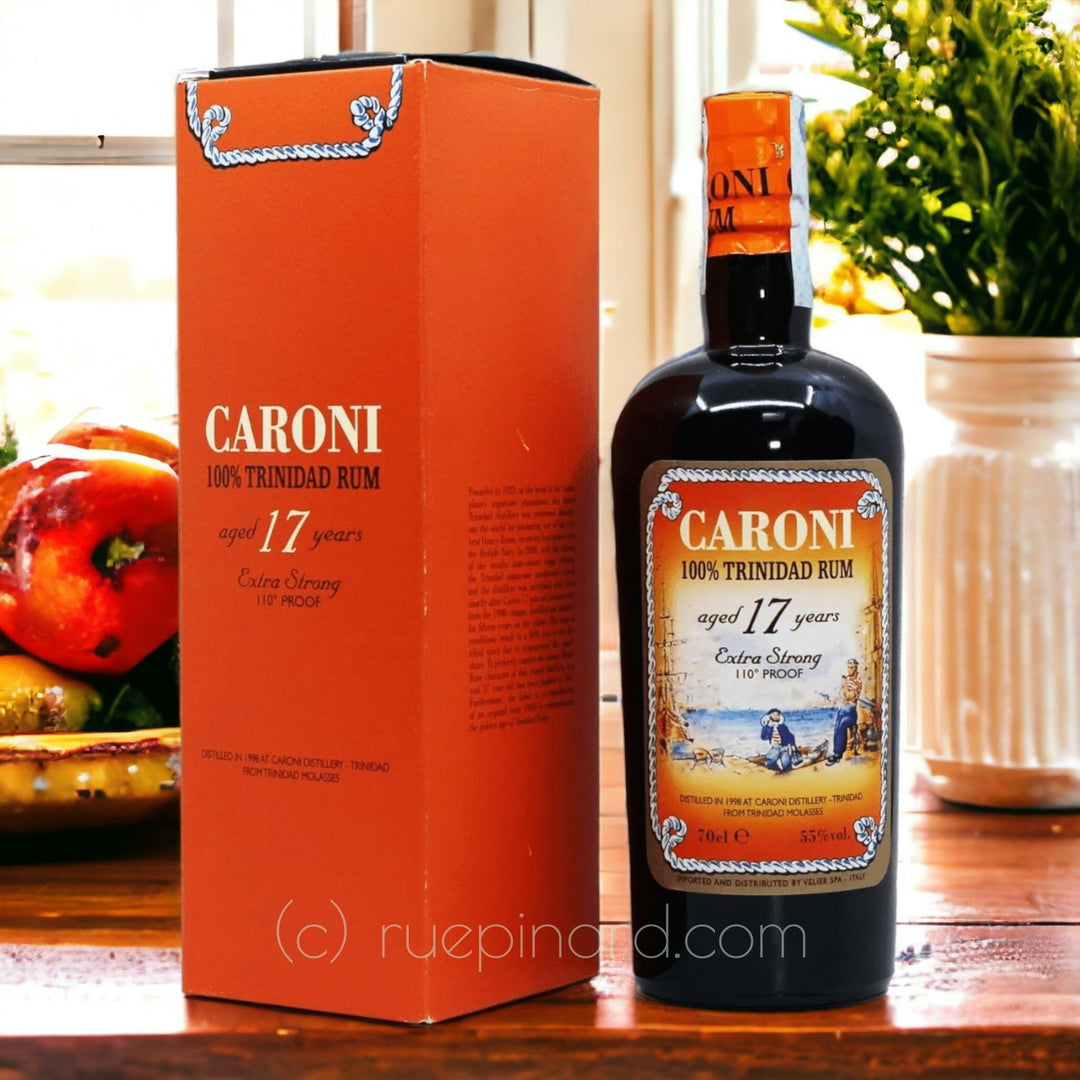 Caroni Extra Strong Rum (17 Years Old) - 2015 Release - Rue Pinard