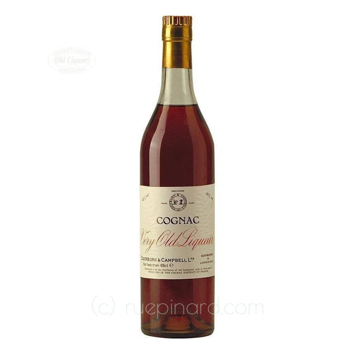 Cockburn & Campbell Ltd Cognac 1930s - Bottled Late 1970s - Slijterij Rue Pinard 