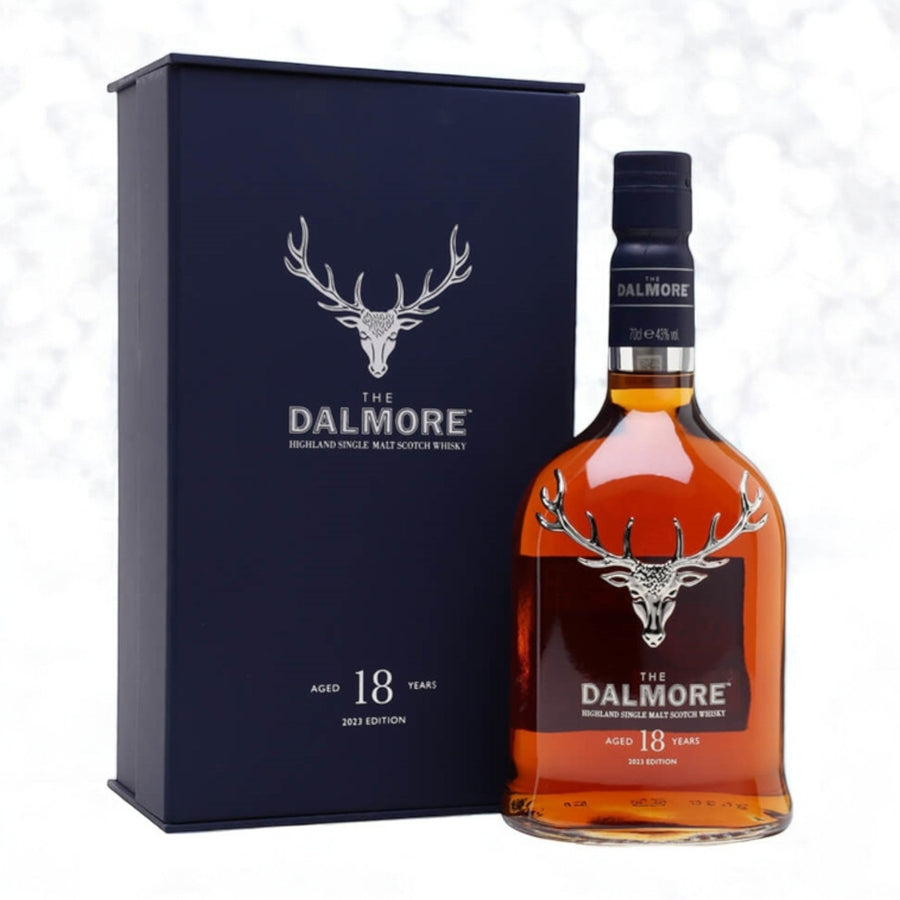 The Dalmore 18-Year-Old Single Malt Scotch Whisky (2023 Editie) - Slijterij Rue Pinard 