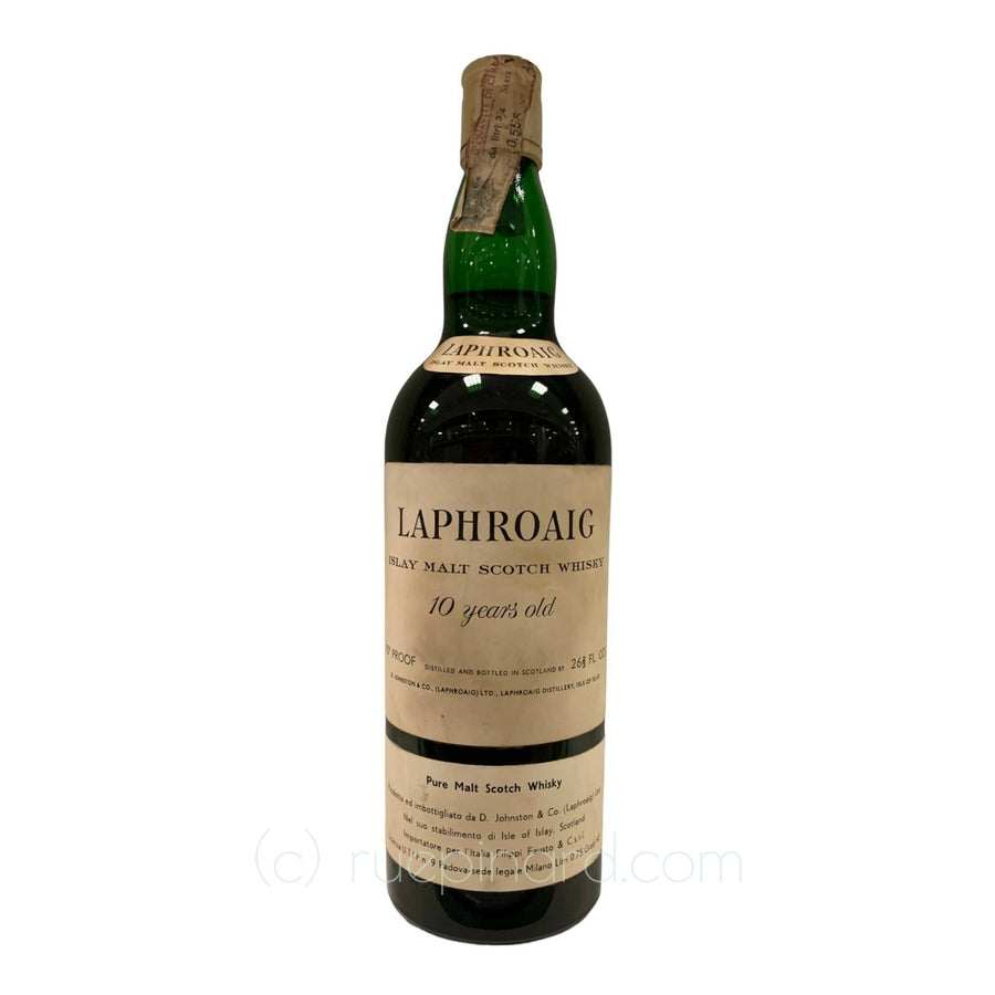 Laphroaig 10 Year Old 1970s / Filippi Fausto Import - Rue Pinard