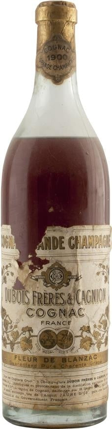 1900 Dubois Frères Grande Champagne Cognac - Rue Pinard