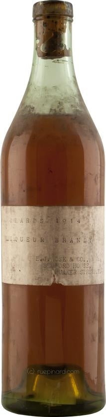 1914 Otard Dupuy & Co Liqueur Brandy, E.J. Rose & Co, Ltd. - Rue Pinard