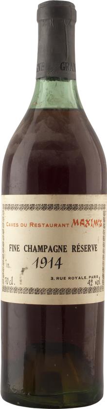 Maxim's 1914 Fine Champagne Reserve Cognac - Slijterij Rue Pinard 