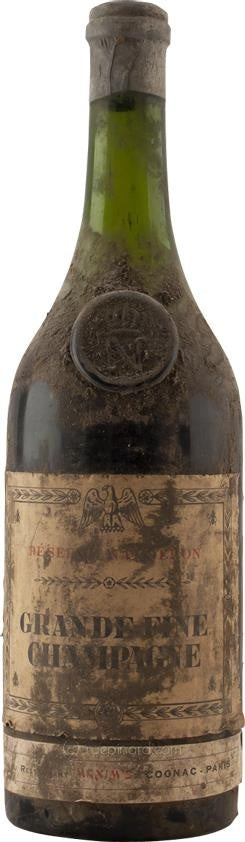 Maxim's Grande Champagne Cognac Reserve Napoleon 1910s Wax Shoulder Button 'N' - Rue Pinard