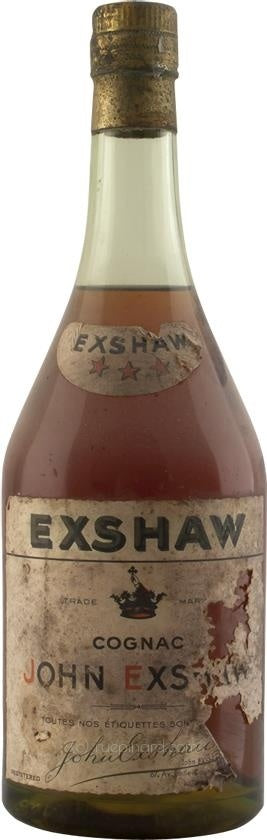 John Exshaw Three Stars Cognac 1930s (Bottled 1970s) - Rue Pinard