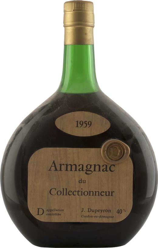 1959 Dupeyron J. Armagnac du Collectionneur, Ténaréze - Slijterij Rue Pinard 