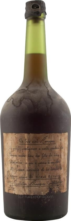 Hervé Bétuing Très Vieil Réserve Unique 1935 Armagnac Magnum - Rue Pinard