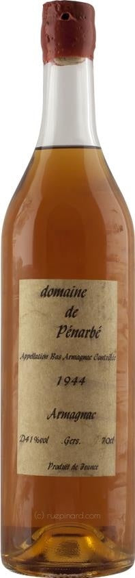 1944 Domaine de Pénarbé Bas-Armagnac Armagnac - Rue Pinard