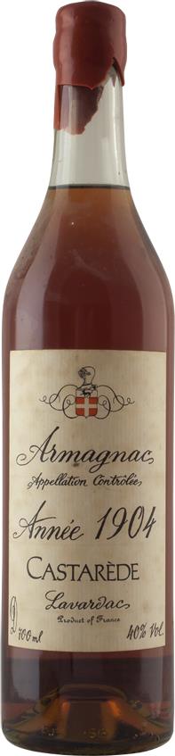Armagnac 1904 Castarède   (1x70cl)