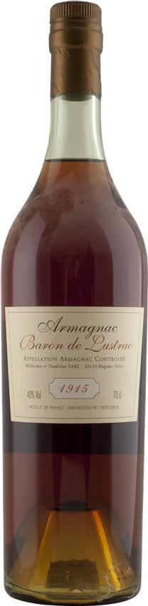 Baron de Lustrac 1915 Grand Bas-Armagnac - Slijterij Rue Pinard 