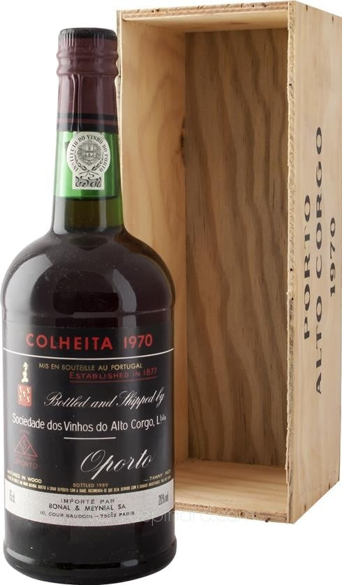 Sociedade dos Vinhos do Alto Corgo 1970 Colheita Port, Bottled '89 - Rue Pinard