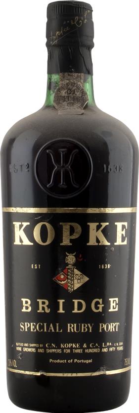 Kopke Bridge Ruby Port NV - Exquisite Ruby Wine - Slijterij Rue Pinard 