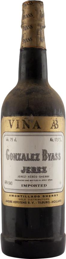 Gonzalez Byass Amontillado Sherry, Viña AB NV - Slijterij Rue Pinard 