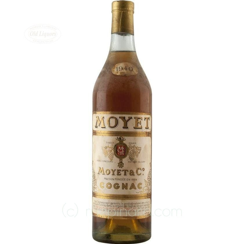 Moyet & Co Cognac 1940 - Fine Vintage Spirit - Rue Pinard