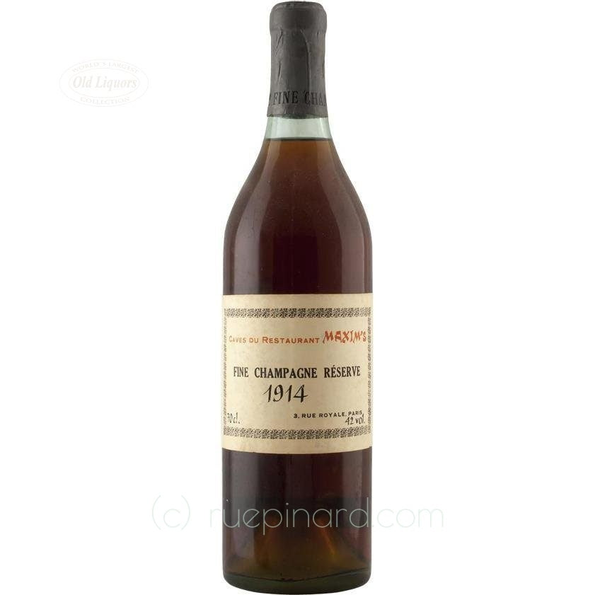 Cognac 1914 Maxim Caves Restaurant SKU 4573