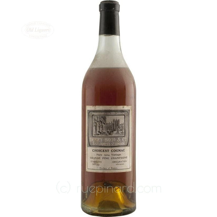 Cognac 1904 Berry Brothers Rudd SKU 4682