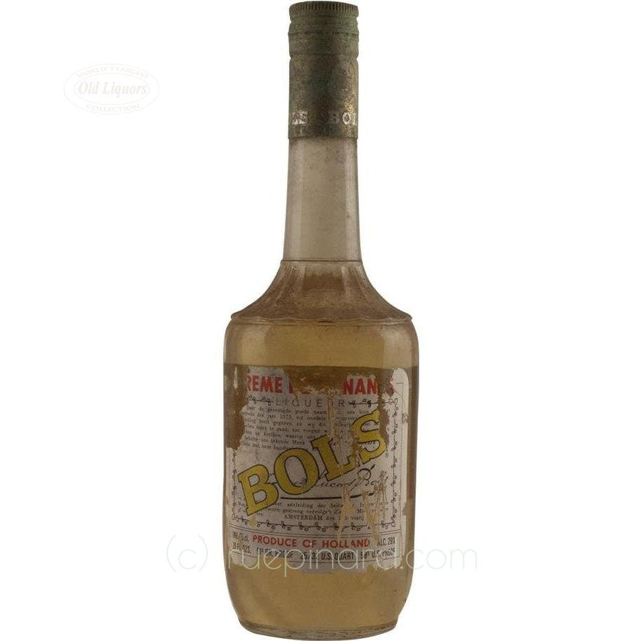 Bols Creme de Bananes 1970 Liqueur - Rue Pinard