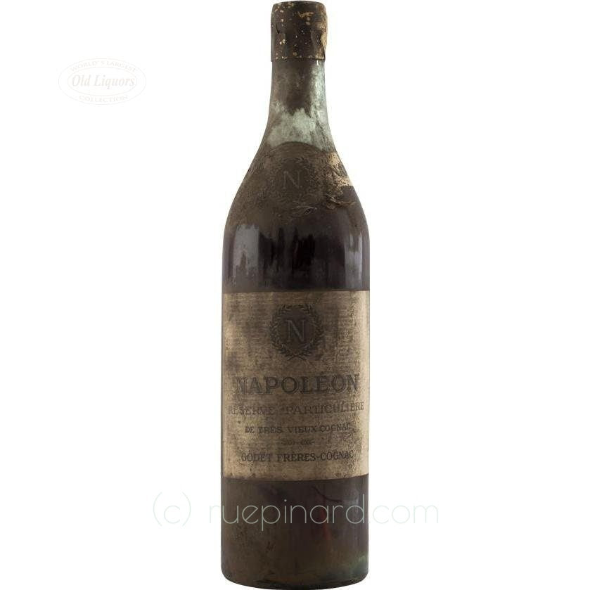 1910 Godet Frères Très Vieux Cognac Napoléon Reserve Particulière - Slijterij Rue Pinard 