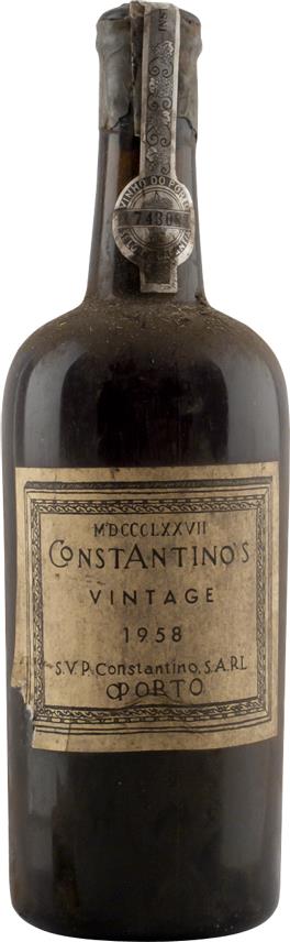 1958 Constantino Oporto Vintage Port - Slijterij Rue Pinard 