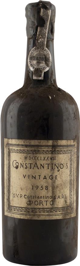 1958 Constantino Oporto Vintage Port - Slijterij Rue Pinard 