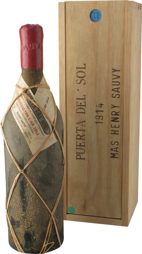 Mas Sauvy Rivesaltes Vintage 1914 Puerta Del Sol Wine - Slijterij Rue Pinard 