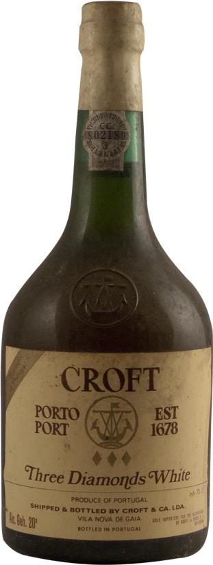 1960 Croft Port - Zeldzame Vintage Witte Blend - Slijterij Rue Pinard 