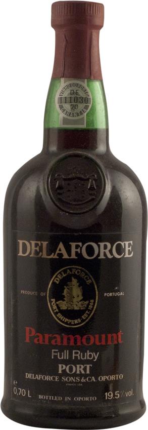 Delaforce Paramount Vintage Port 1980 - Vol Robijn - Slijterij Rue Pinard 