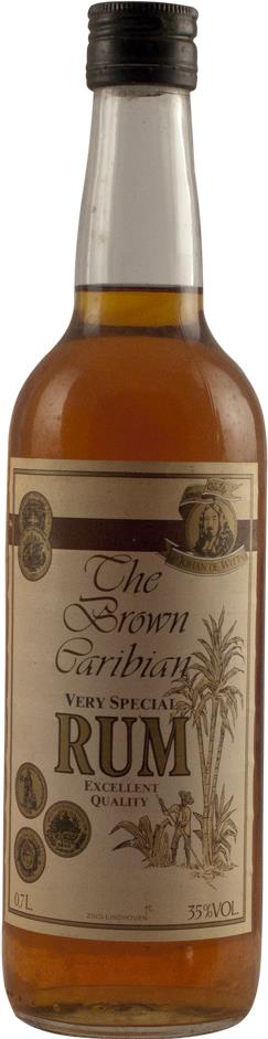 Brown Caribbean Rum NV - Uitzonderlijke Kwaliteit - Slijterij Rue Pinard 