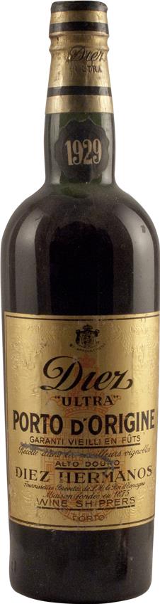 1929 Diez Hermanos Ultra Port D'Origine - Vintage Port - Slijterij Rue Pinard 