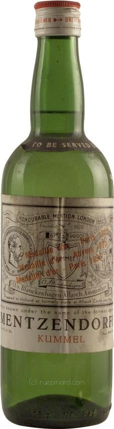 Kummel Liqueur Mentzendorff 1980s (Holland) - Rue Pinard