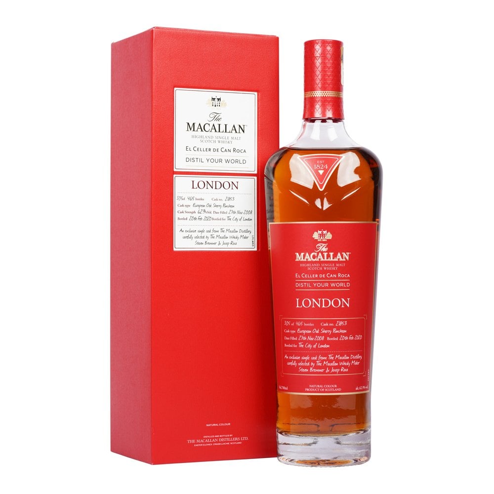 Macallan Distil Your World London - Cask 21853 Whisky 2008 - Slijterij Rue Pinard 