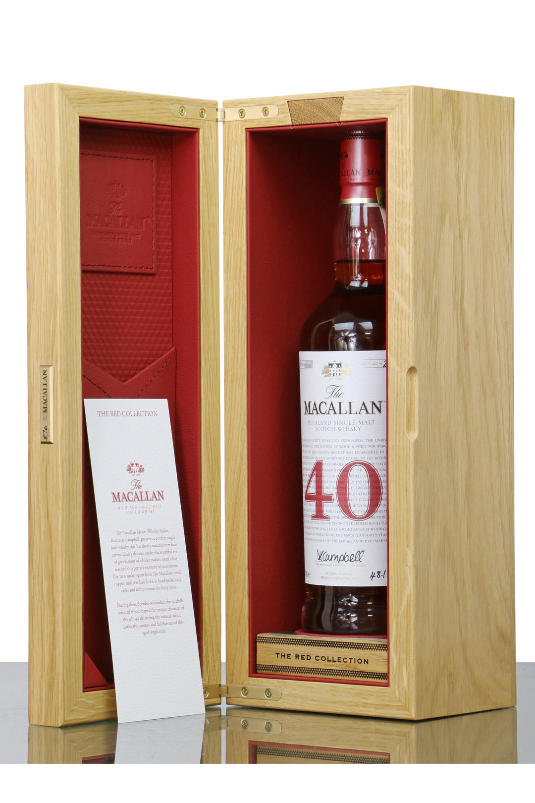 Macallan 'The Red Collection' 40 Year Old - Slijterij Rue Pinard 