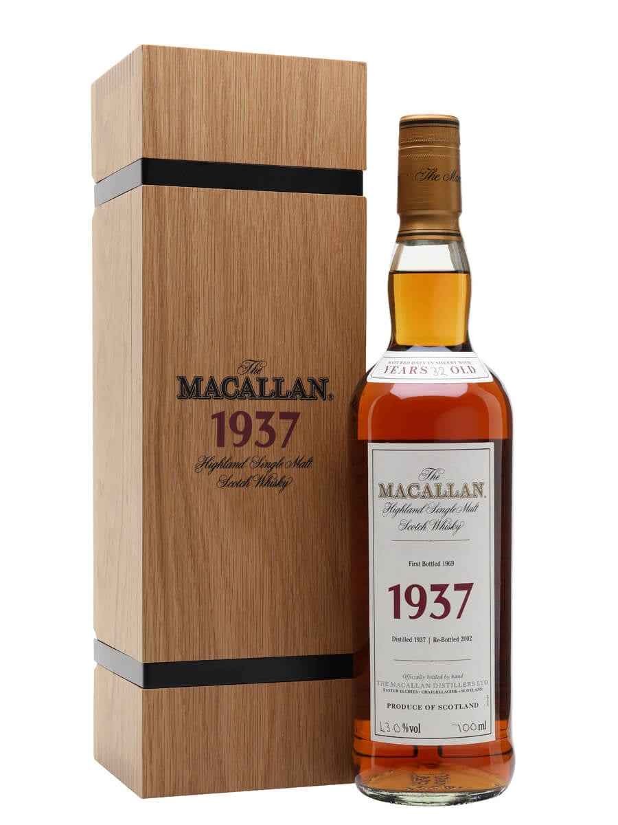 Macallan Fine & Rare Collection 1937 - Slijterij Rue Pinard 