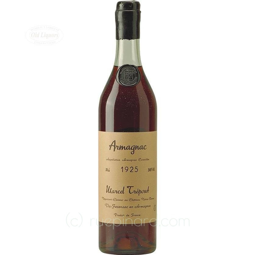 Armagnac 1925 Marcel Trépout 70cl - LegendaryVintages